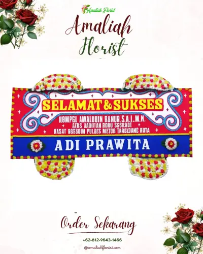 Karangan Bunga Ucapan Selamat salammulya