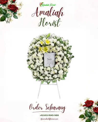 Krans Bunga Duka Cita salammulya